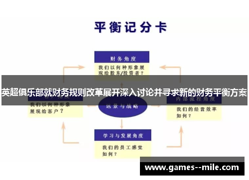 英超俱乐部就财务规则改革展开深入讨论并寻求新的财务平衡方案